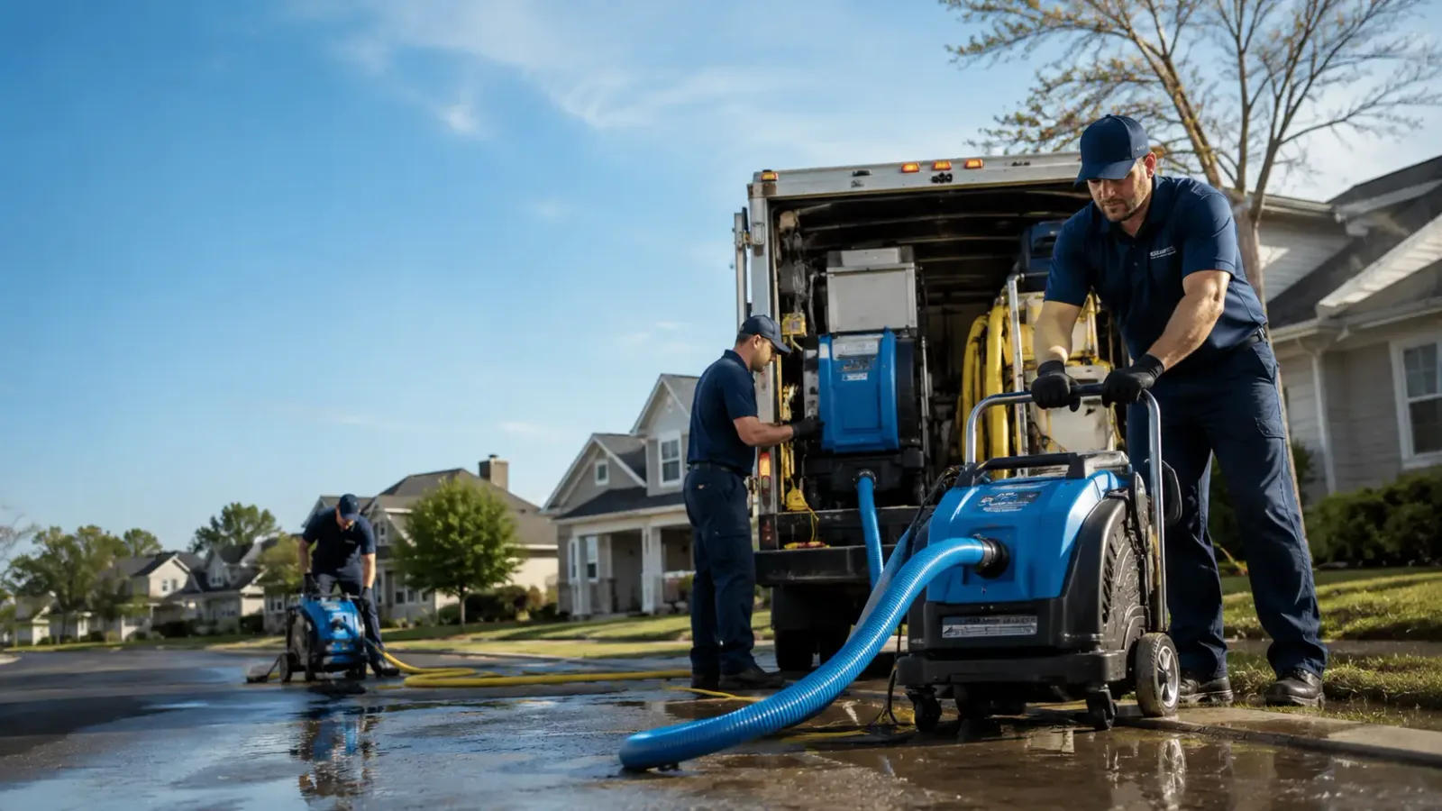 Flood Damage Cleanup in Nallen, WV